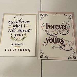 Set of 2 Valentine’s Day cards